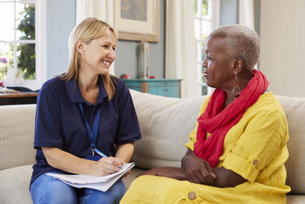 Helper supplied by ECL Healthcare Helping Lady